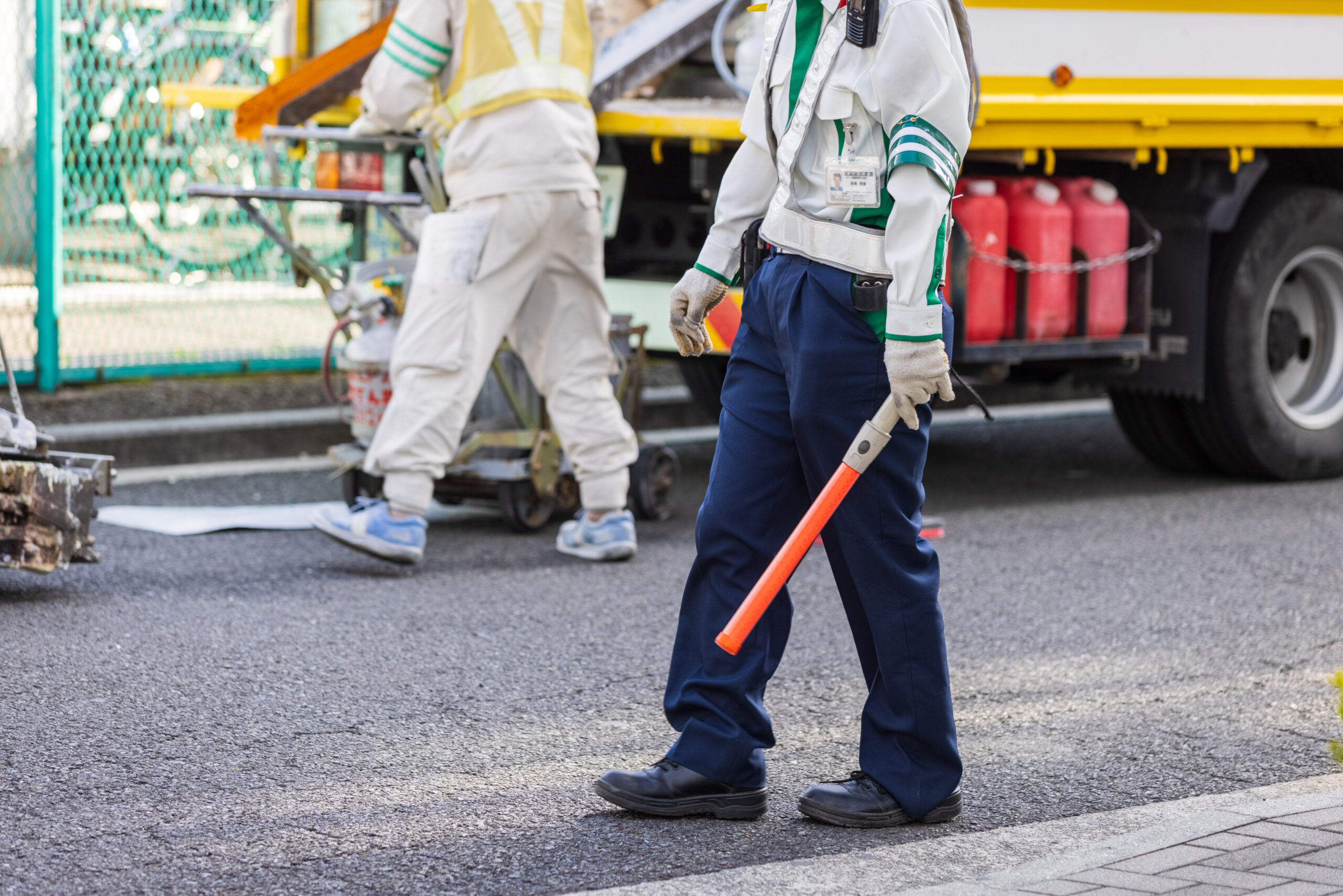 交通誘導員バイトの仕事内容